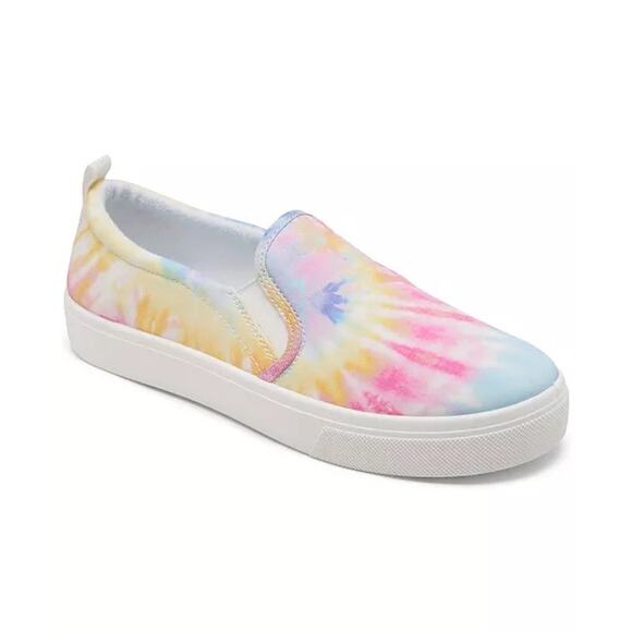 Skechers Street Poppy Tie Dye Memory Foam Hippie Hype Slip On Sneakers Size 10 - Picture 1 of 10